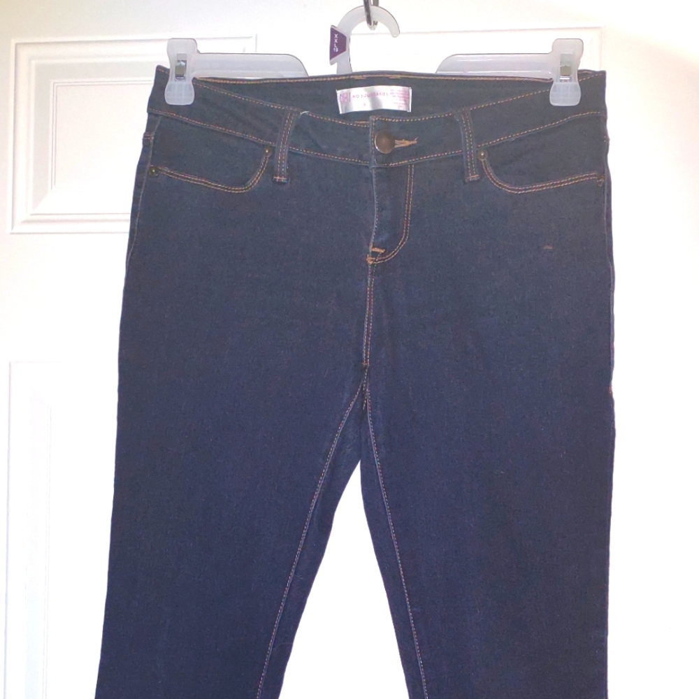 No Boundaries Women's size 9R dark blue Skinny Stretch Jeans